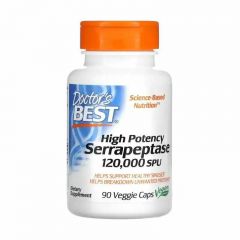 Doctor`s Best Serrapeptase 120,000 IU